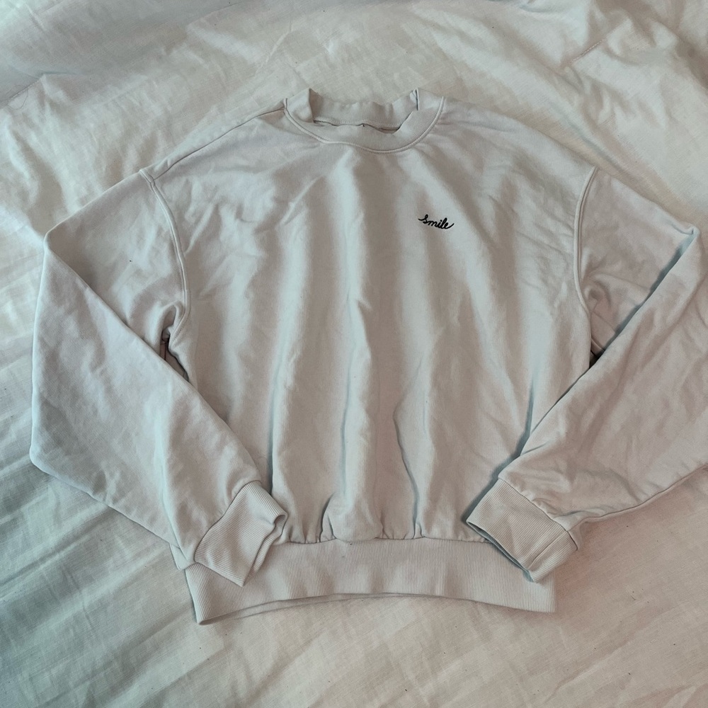 H&M Long Sleeve “Smile” Top